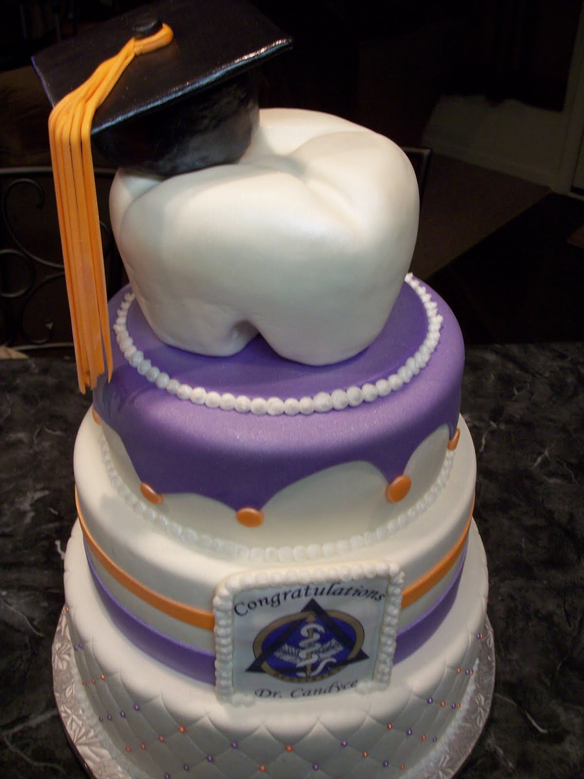 Dental Assistant Graduation Cake