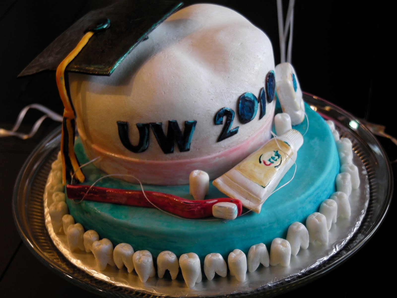 Dental School Graduation Cake