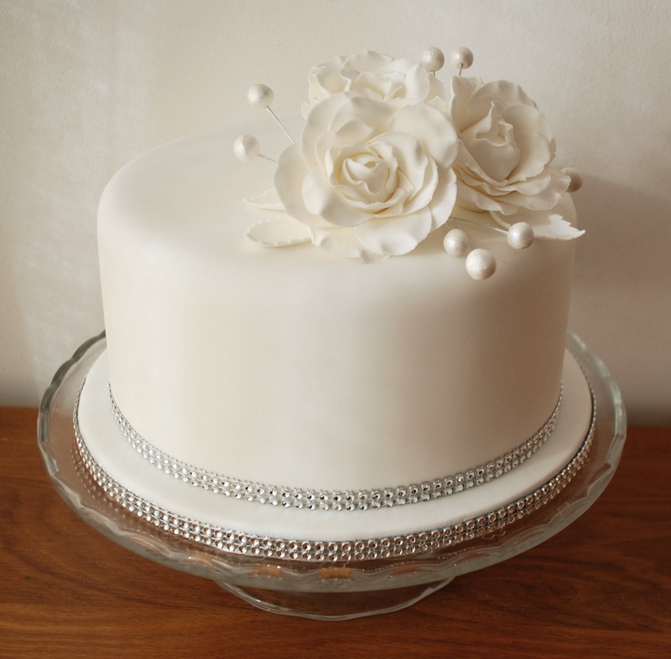 Diamond Anniversary Wedding Cake Diamond Anniversary Wedding Cake