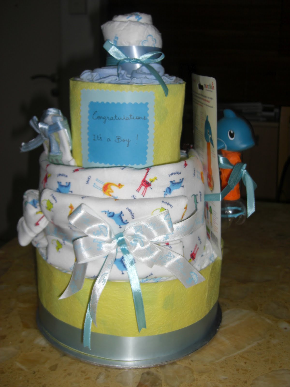 Diaper Cakes for Boys