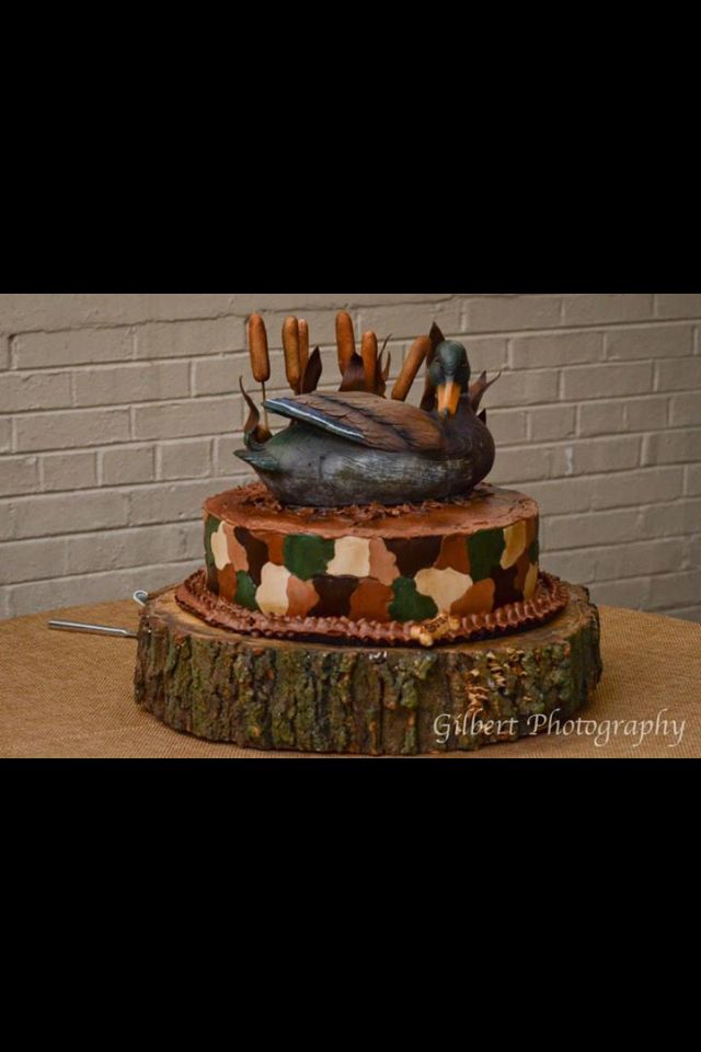 Duck Hunting Camo Cake Pinterest