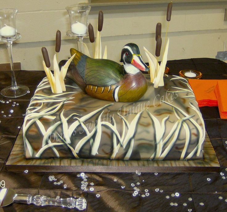 Duck Hunting Camo Cake Duck Hunting Camo Cake
