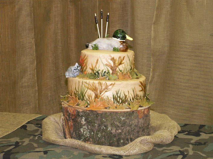 Duck Hunting Grooms Cake Ideas