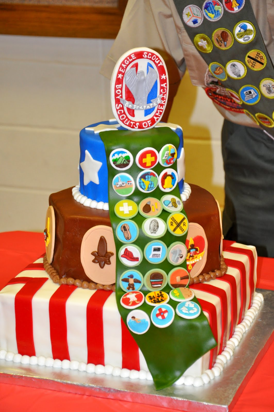 Eagle Scout Cake