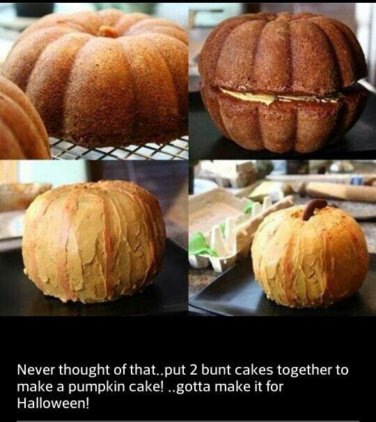 Fall Pumpkin Cake Desserts