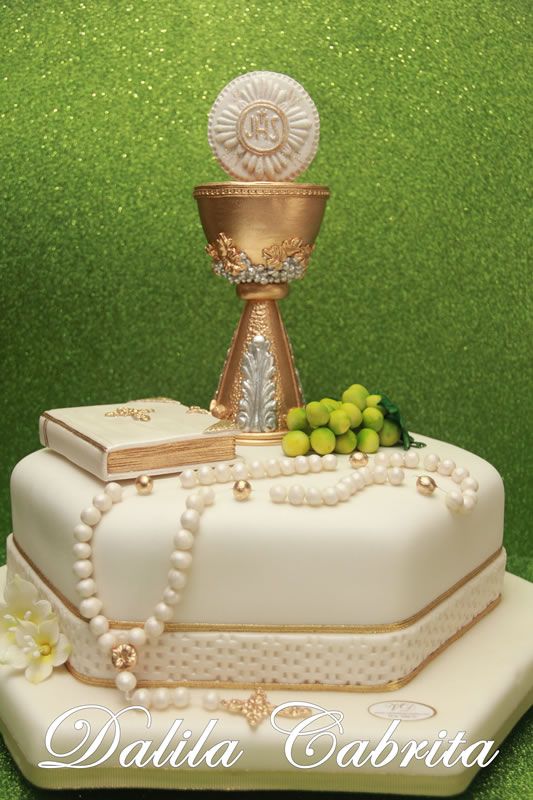 First Communion Cake Decorations