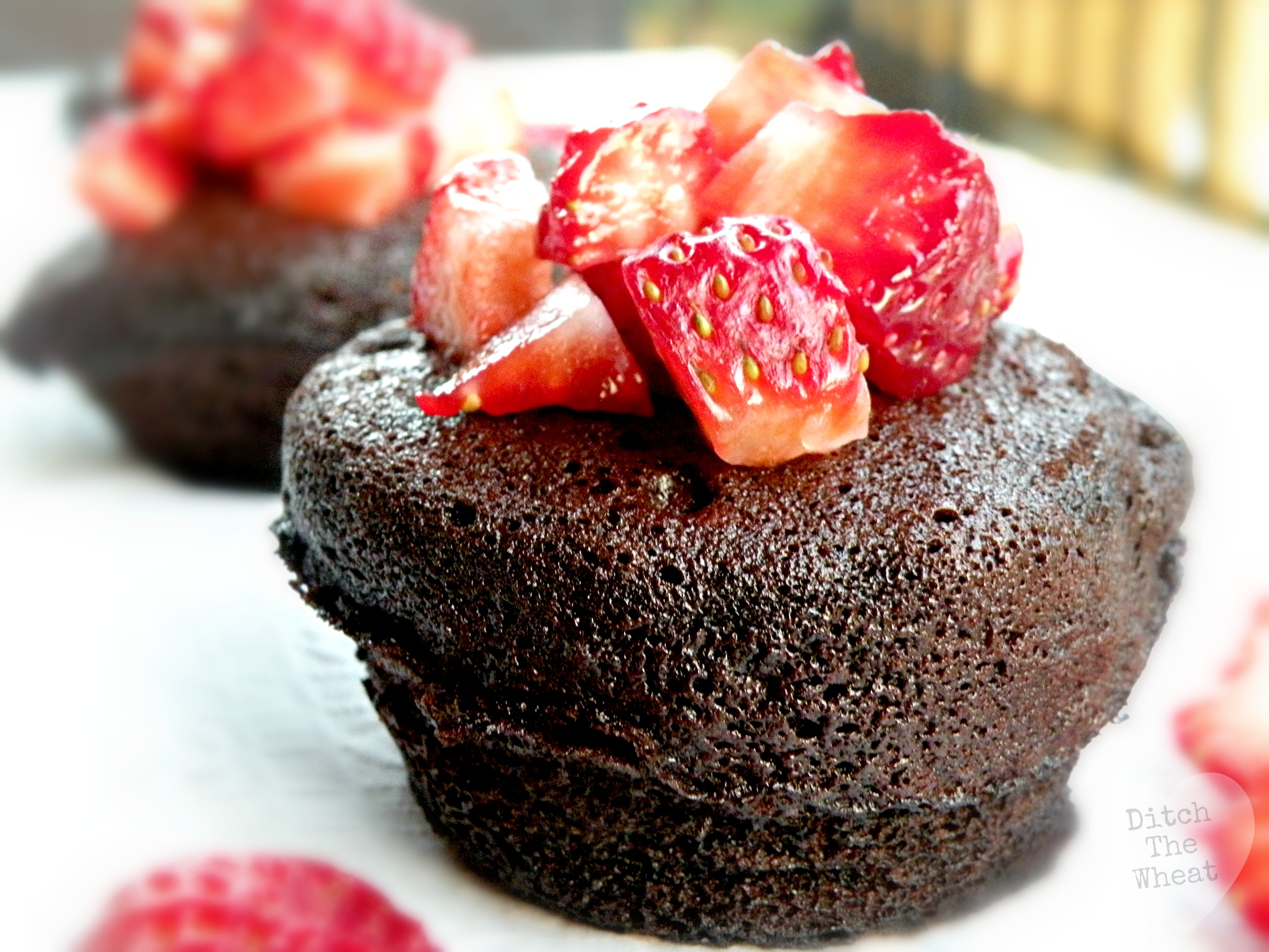 Flourless Chocolate Cake Cupcakes