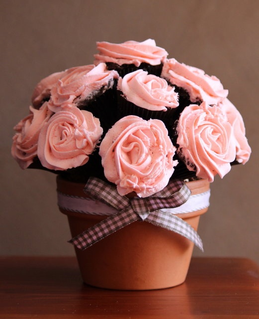 Flower Pot Cupcakes