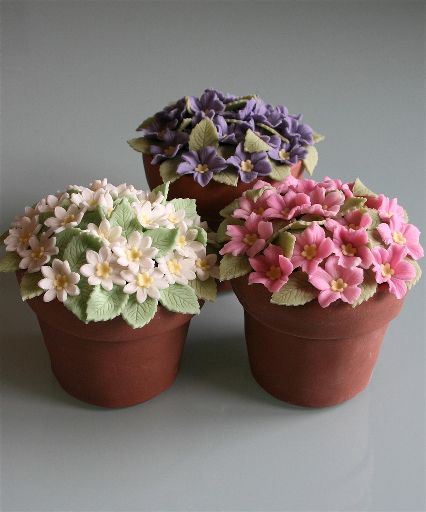 Flower Pot Cupcakes