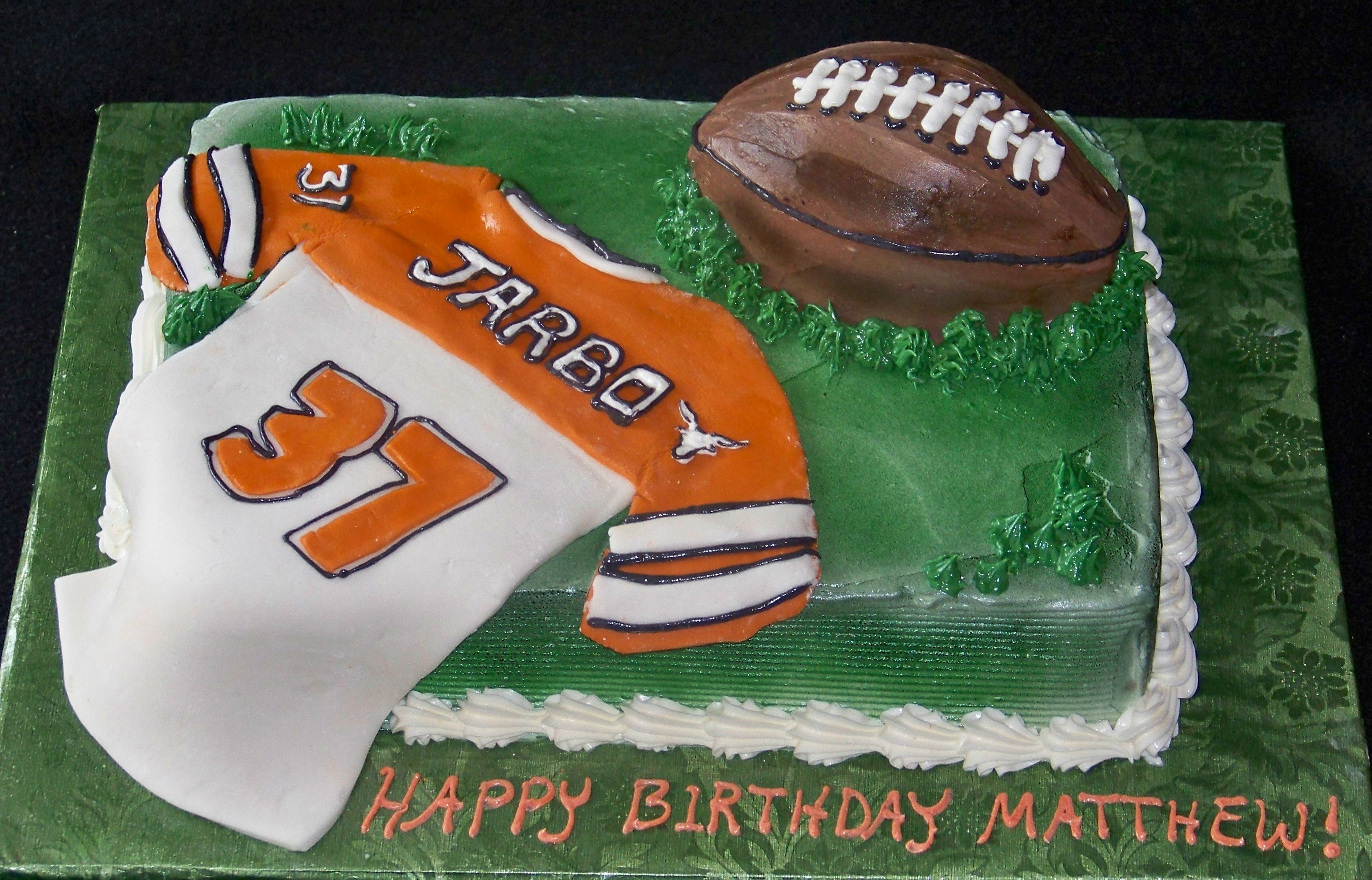 Football Jersey Cake