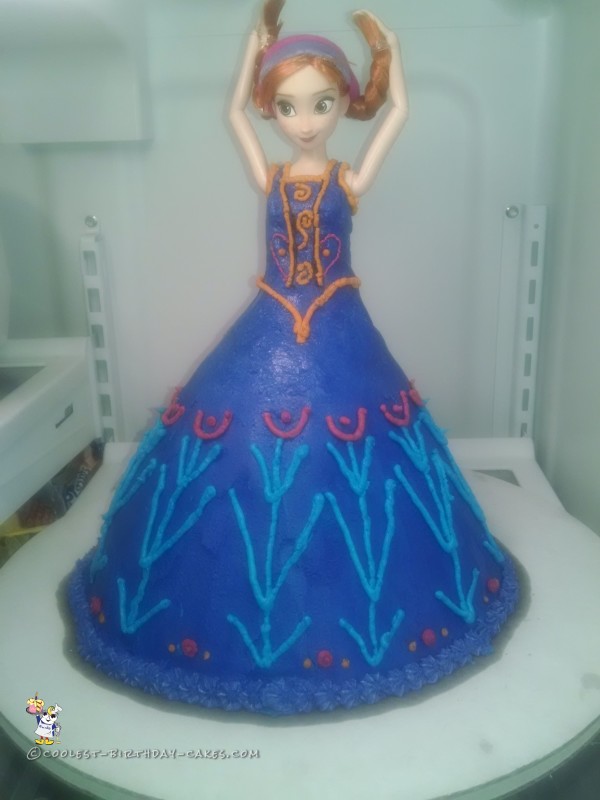 Frozen Anna and Elsa Doll Cakes Frozen Anna and Elsa Doll Cakes