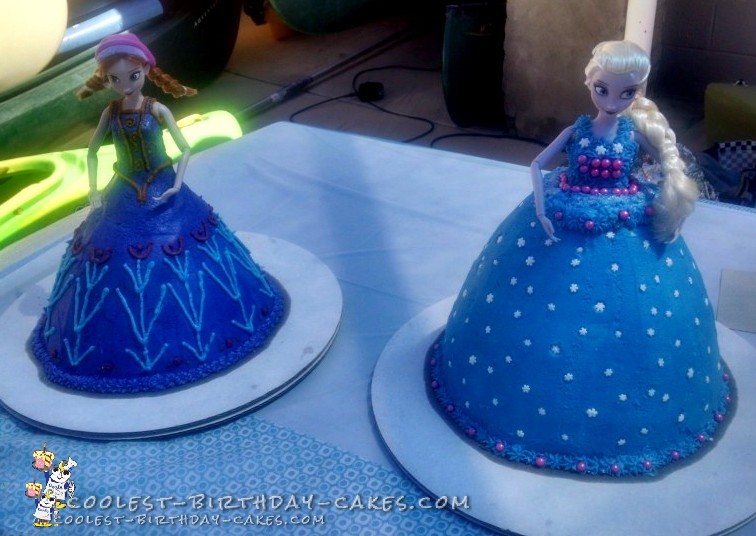 Frozen Elsa Doll Birthday Cake Frozen Elsa Doll Birthday Cake