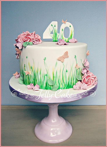 Garden Birthday Cake Ideas