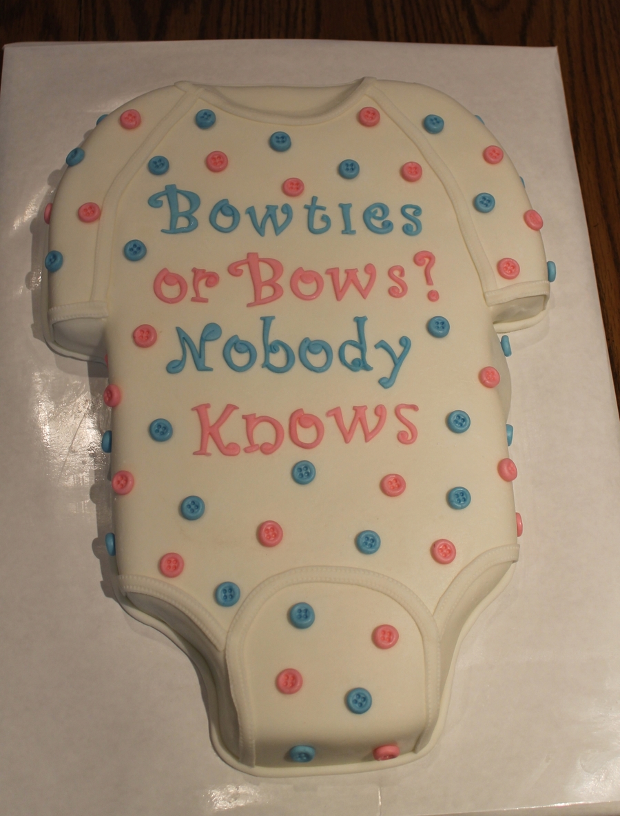 Gender Reveal Baby Shower Cake Gender Reveal Baby Shower Cake