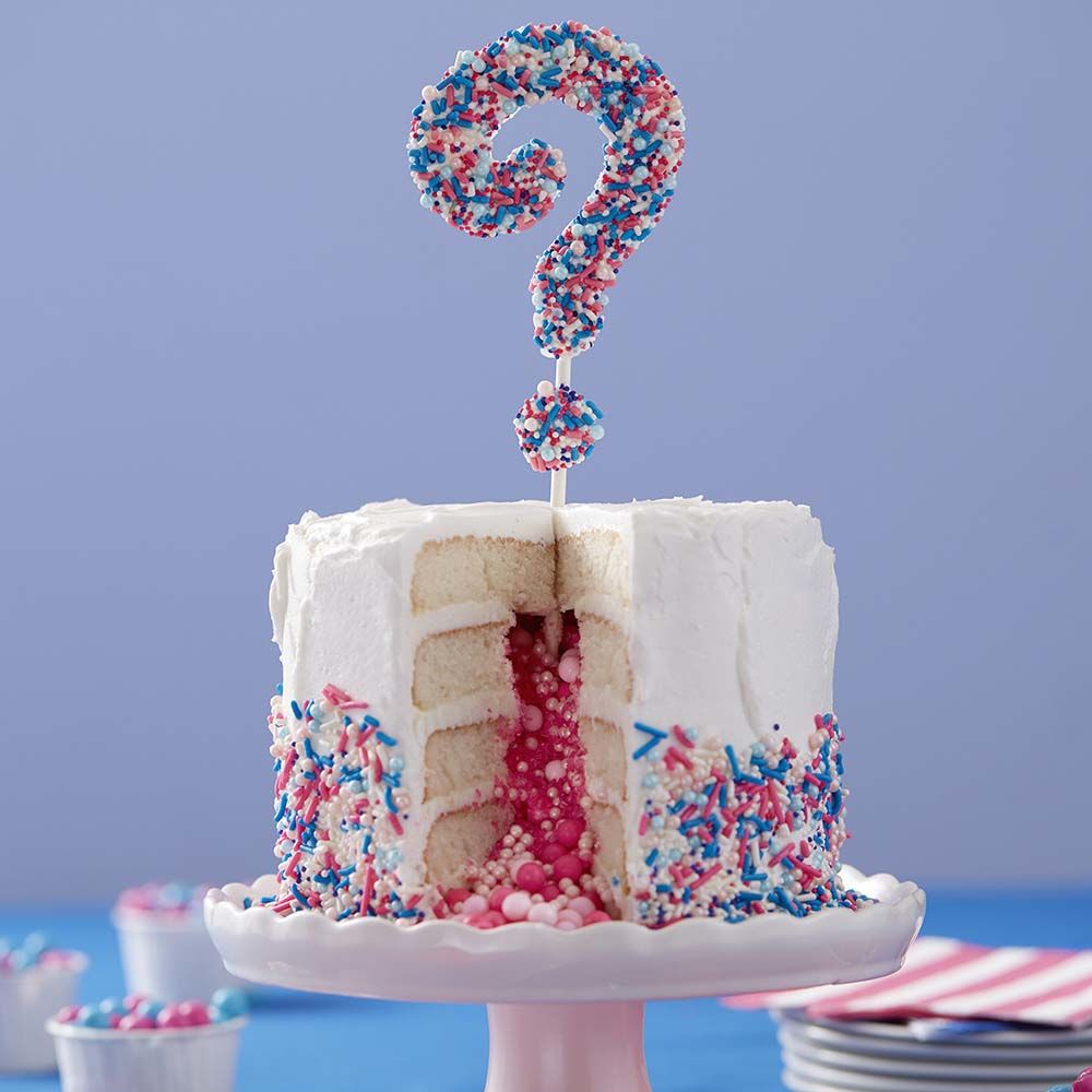 Gender Reveal Baby Shower Cake Gender Reveal Baby Shower Cake