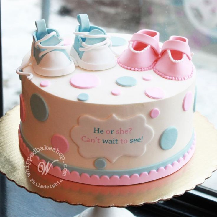 Gender Reveal Cake Idea Gender Reveal Cake Idea