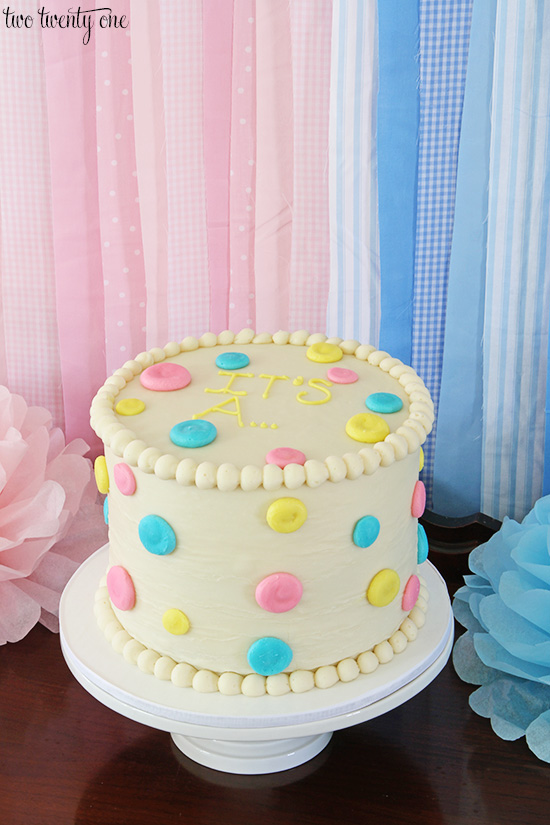 Gender Reveal Party Cakes