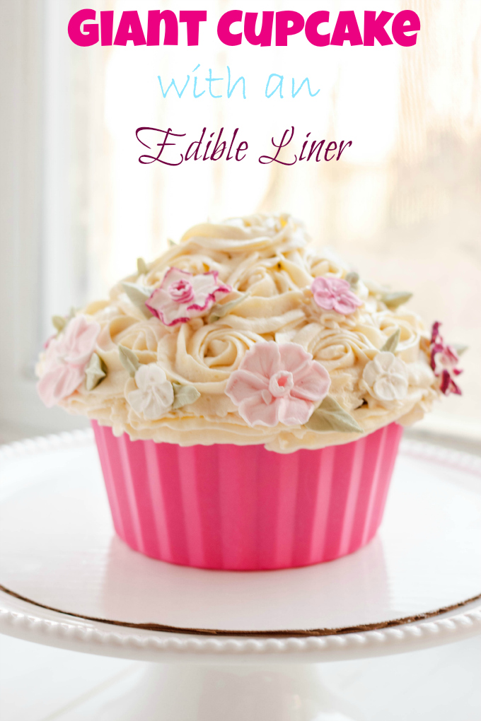 Giant Cupcake Chocolate Liner