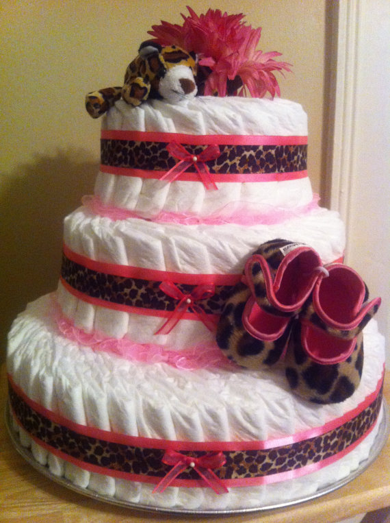 Girl Diaper Cake