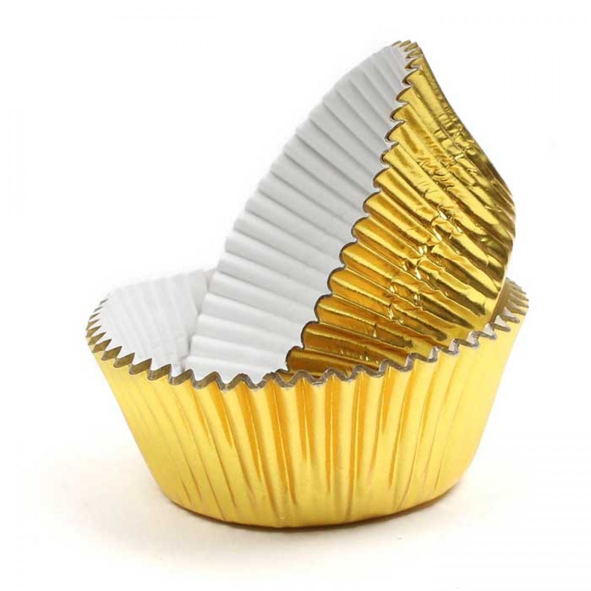 Gold Foil Cupcake Baking Cups