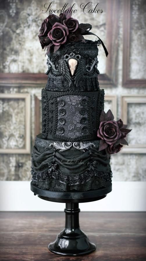 Gothic Wedding Cake