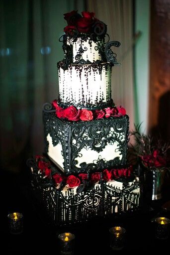 Gothic Wedding Cake