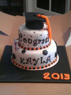 Graduation Cake Buttercream Icing