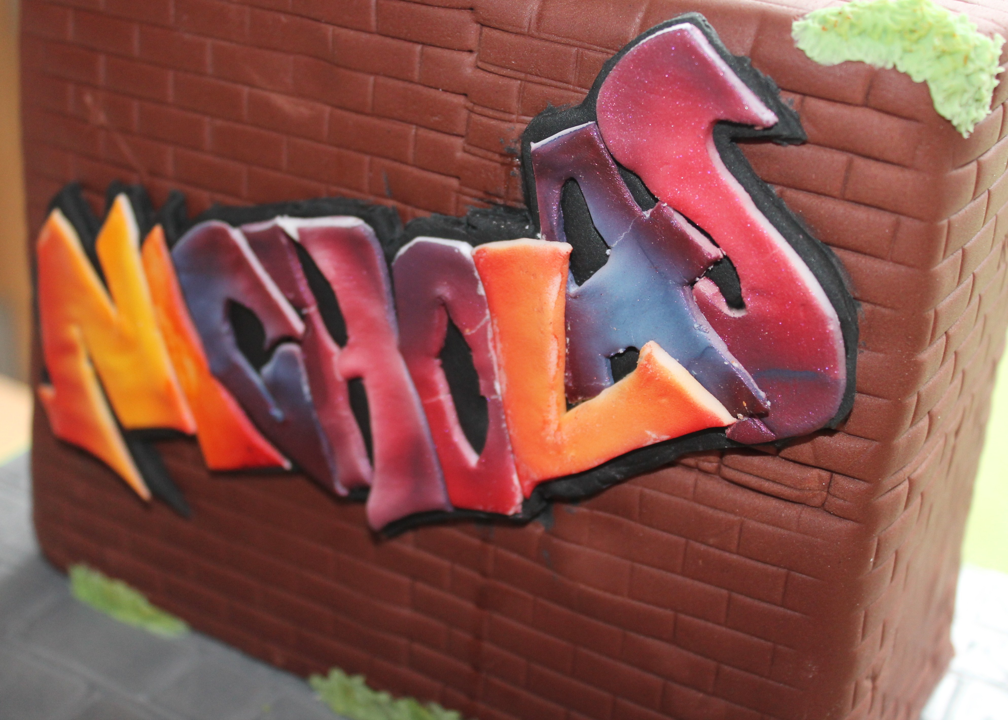 Graffiti Birthday Cake Graffiti Birthday Cake