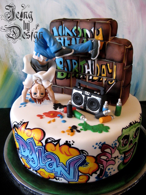 Graffiti Cake