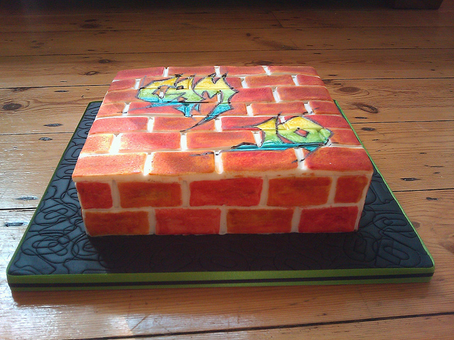 Graffiti Cake