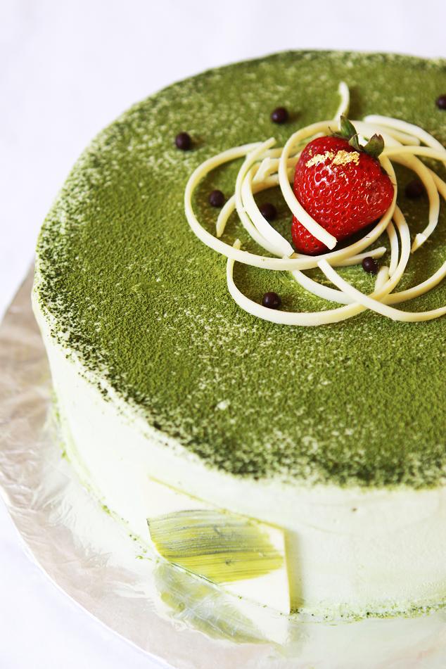Green Tea Ice Cream Cake