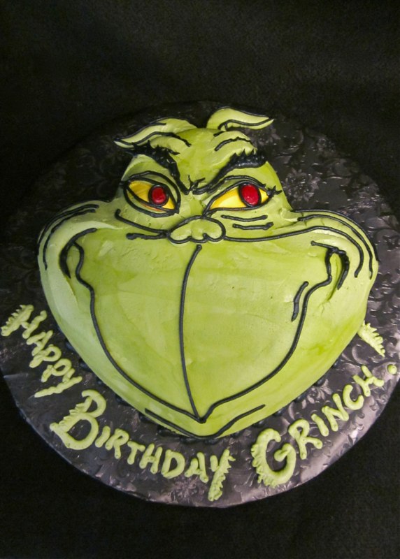 Grinch Birthday Cake Grinch Birthday Cake