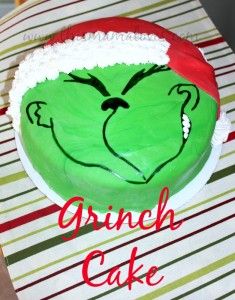Grinch Cake Grinch Cake