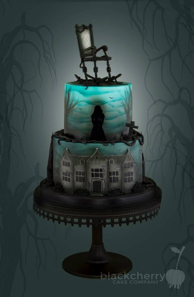 Halloween Wedding Cake Ideas