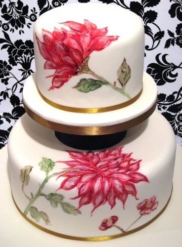 Hand Painted Cake Hand Painted Cake