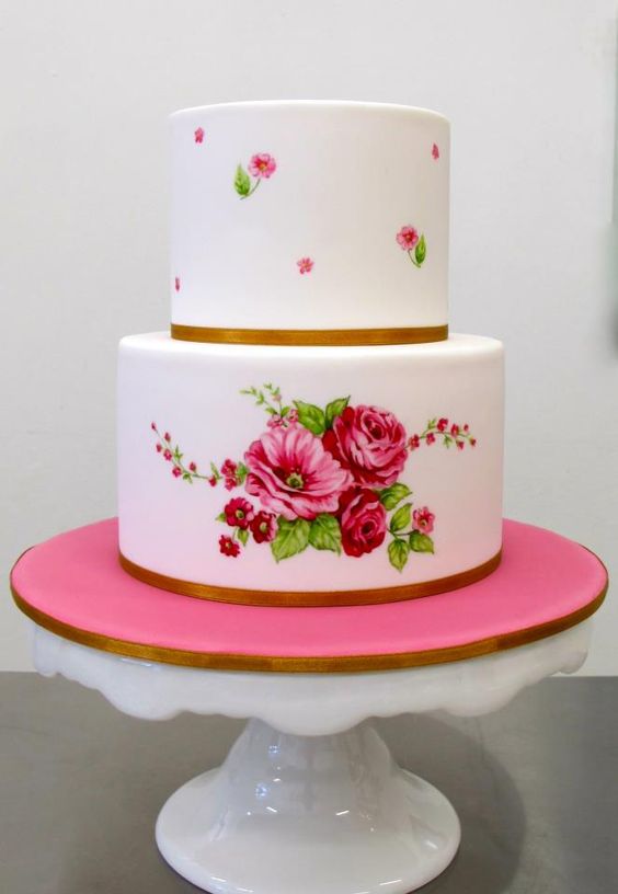 Hand Painted Cake Hand Painted Cake