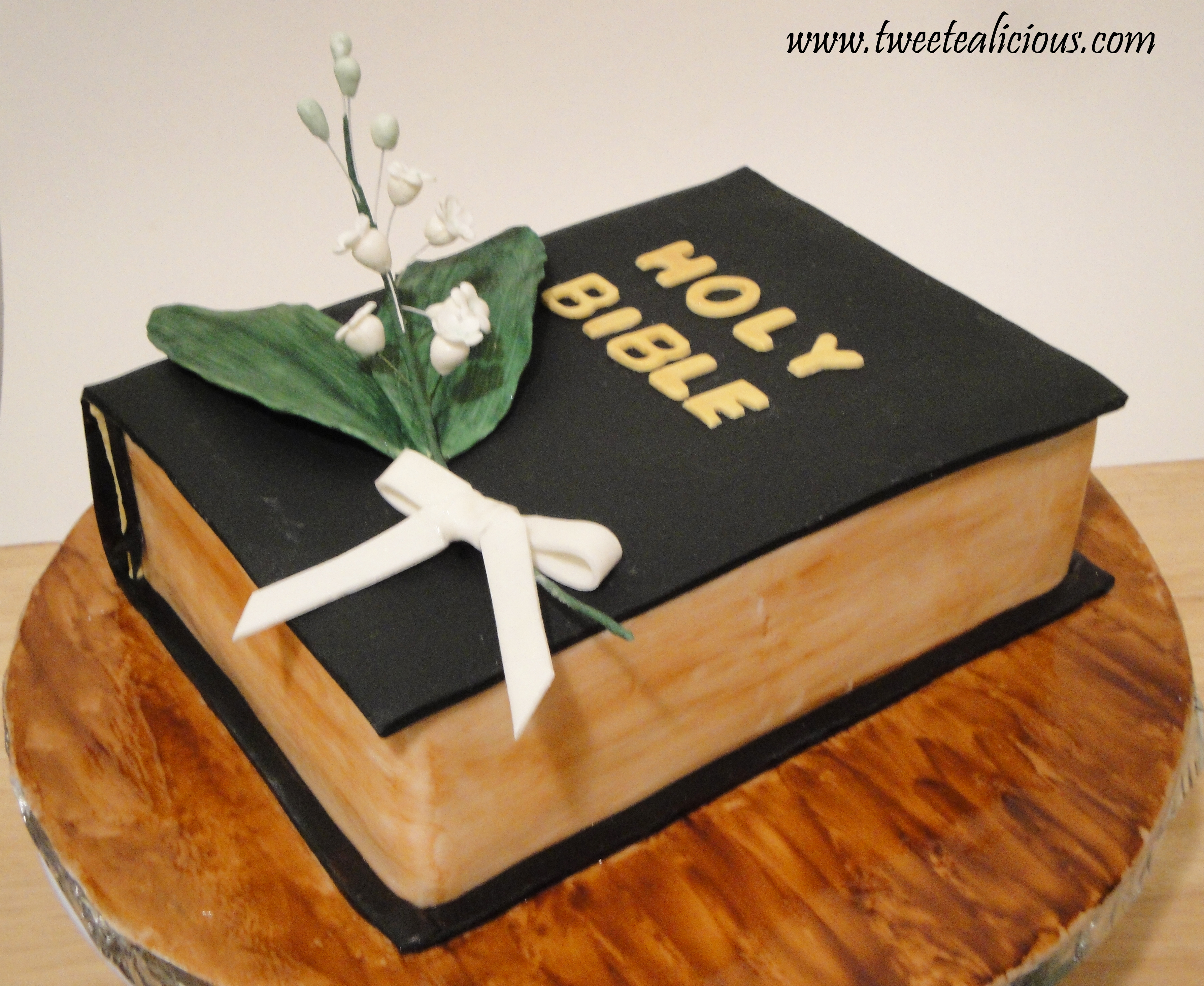 Happy Birthday Bible Cake