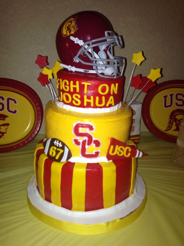 Happy Birthday USC Cake Happy Birthday USC Cake