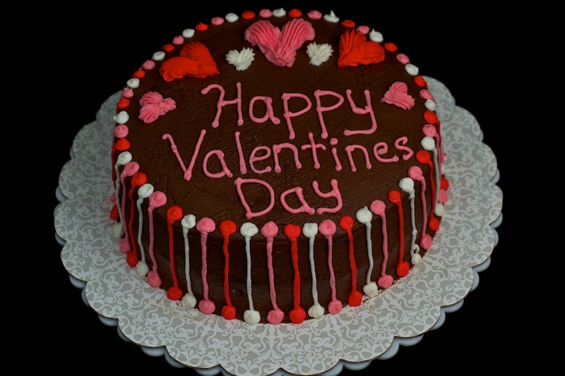 Happy Valentine's Day Cake