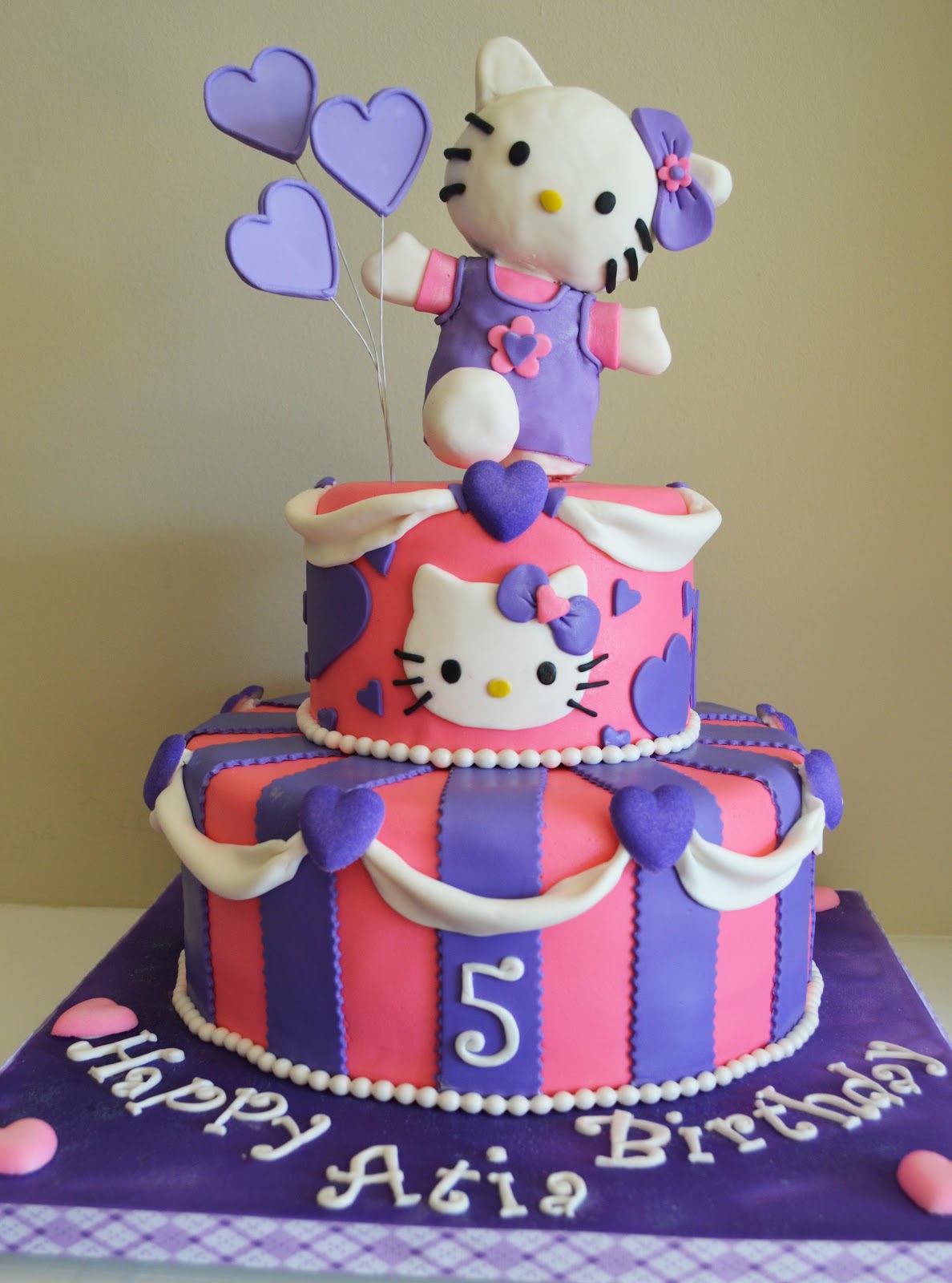 Hello Kitty Birthday Cake