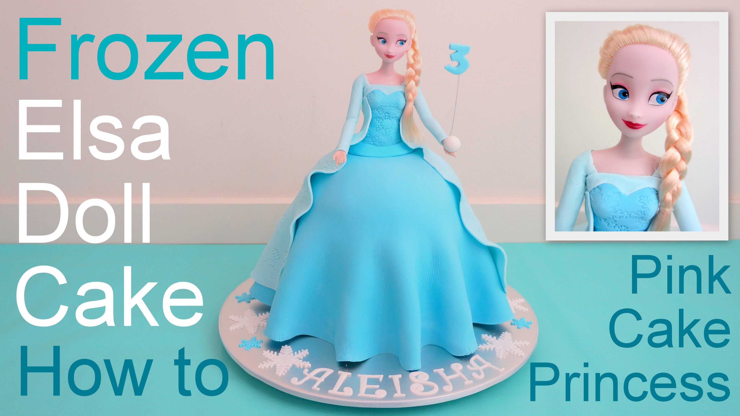 How to Make a Frozen Elsa Doll Cake How to Make a Frozen Elsa Doll Cake