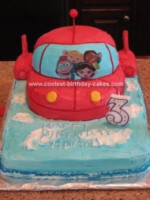 Little Einsteins Rocket Ship Cake