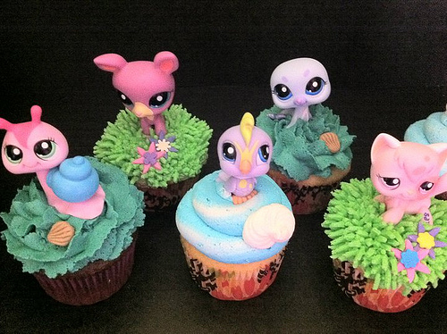 Littlest Pet Shop Cupcakes