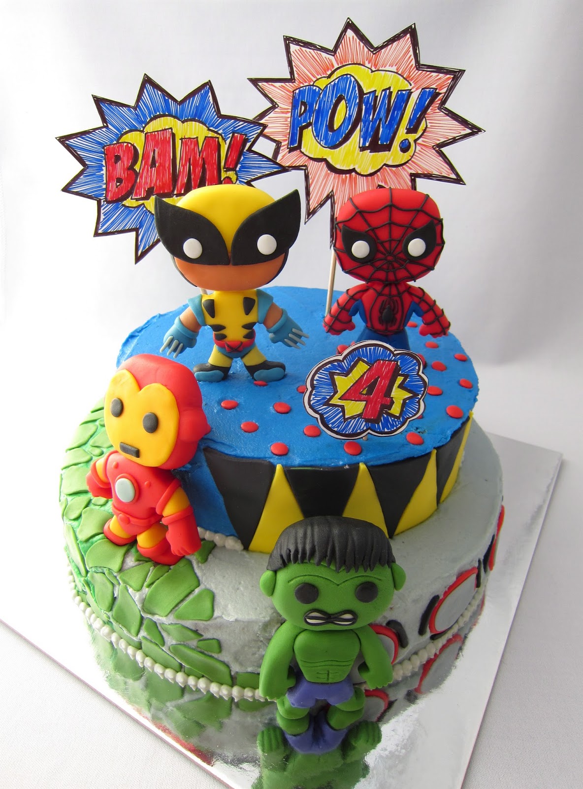 Marvel Super Hero Cake