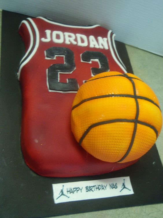 Michael Jordan Basketball Birthday Cakes