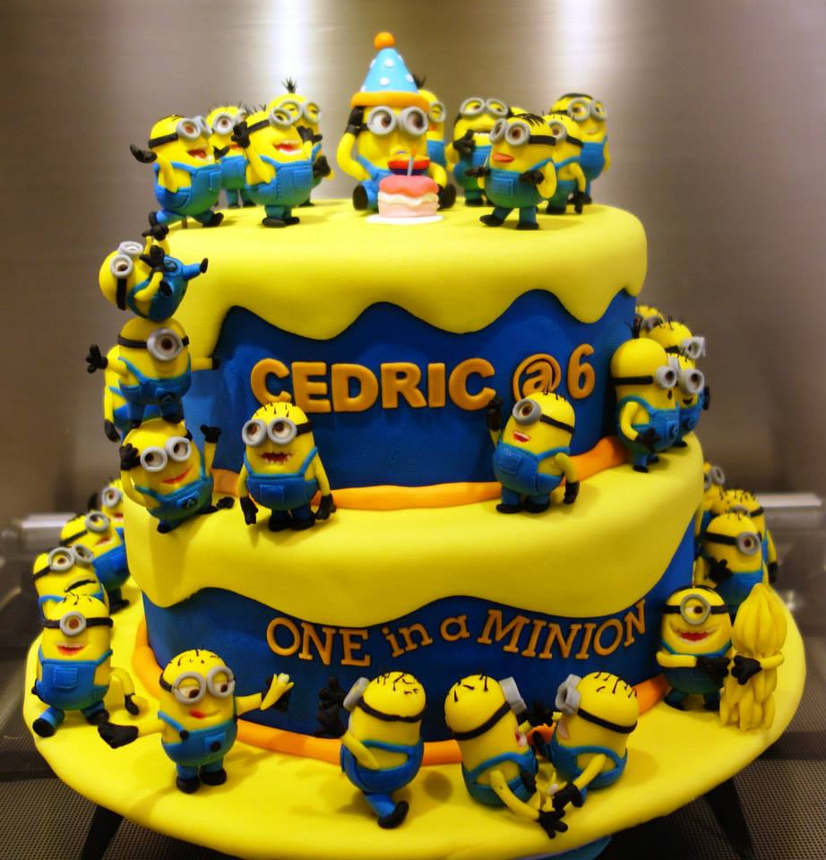 Minion Birthday Cake