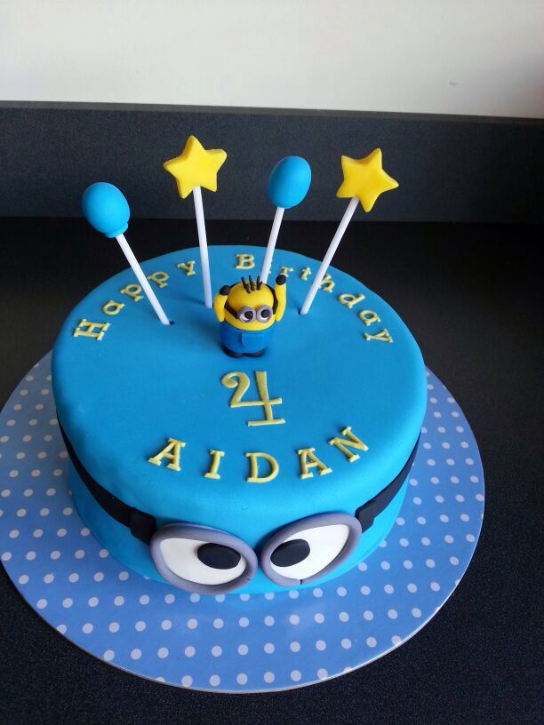 Minion Birthday Cakes for Boys