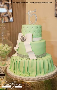 Mint Green Birthday Cake Ideas