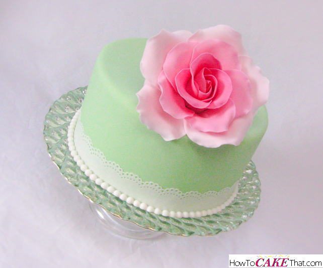 Mint Green Cake