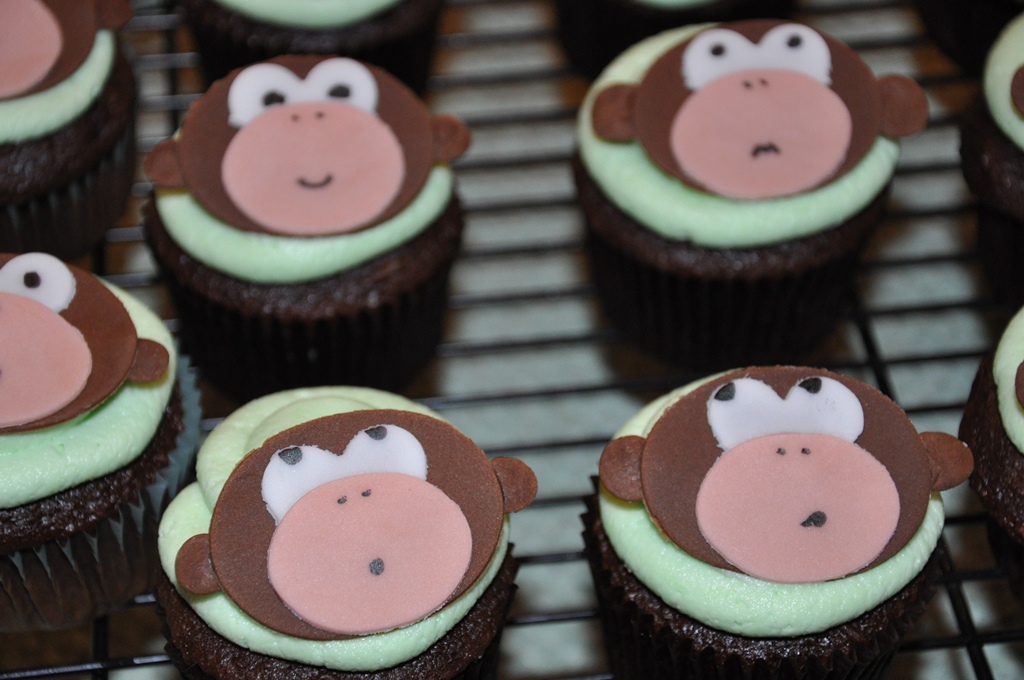 Monkey Cupcakes